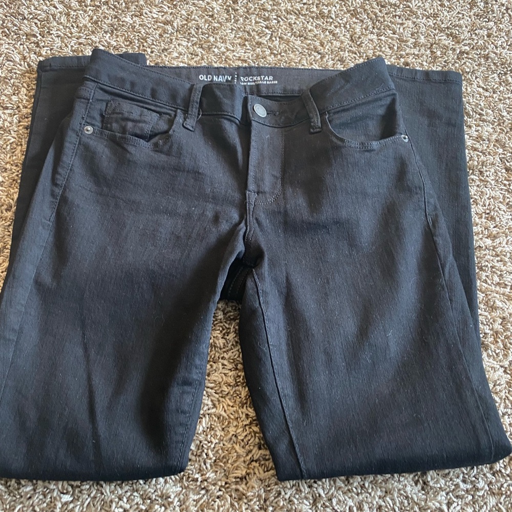 Women’s Old Navy rockstar low rise jeans